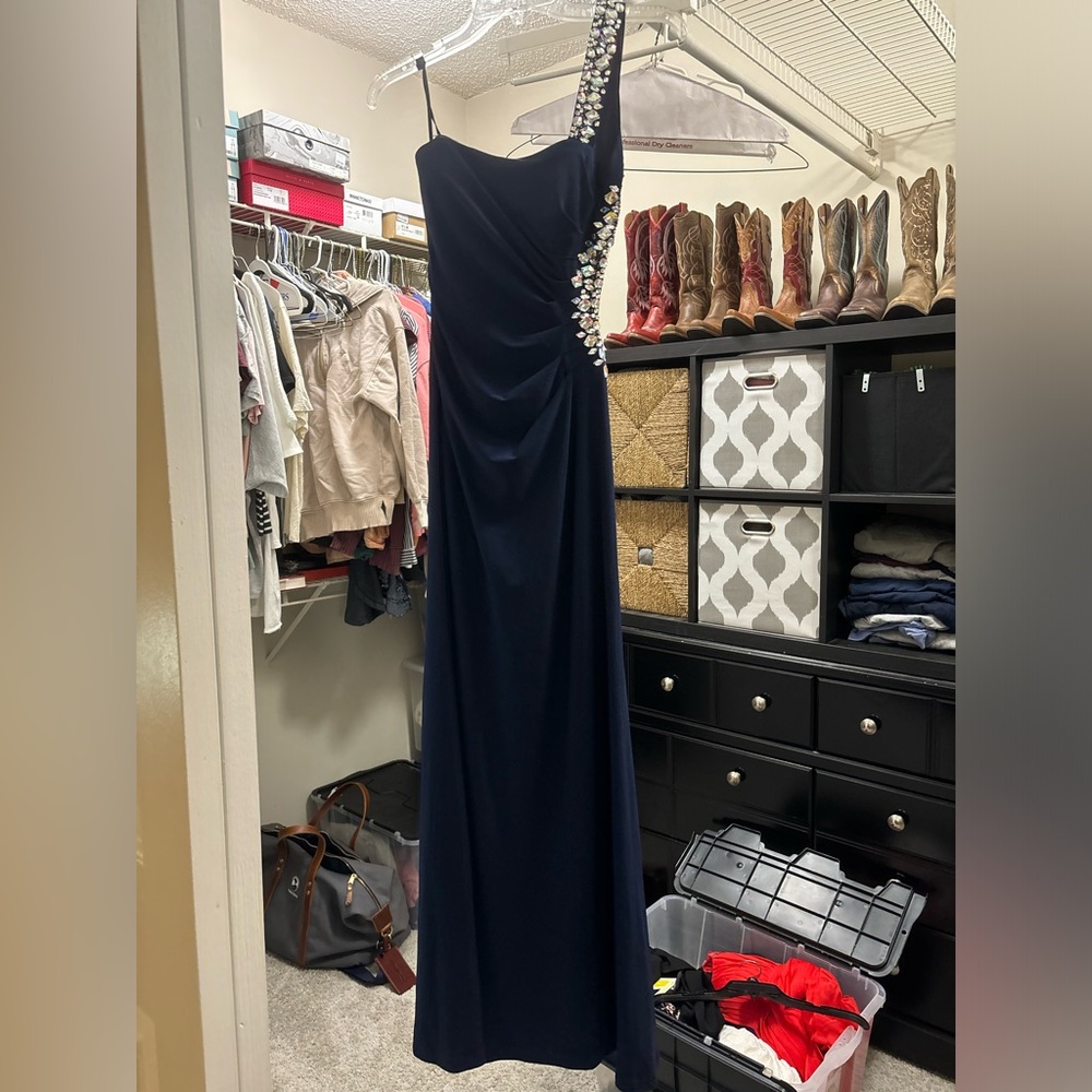 Navy Blue Prom dress